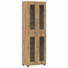 Korkea kaappi FLORIN 60 x 35 x 182 cm Artisan tammi