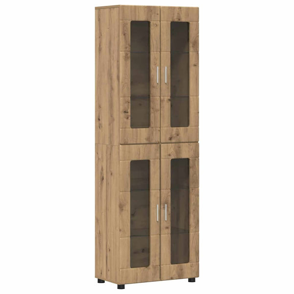Korkea kaappi FLORIN 60 x 35 x 182 cm Artisan tammi