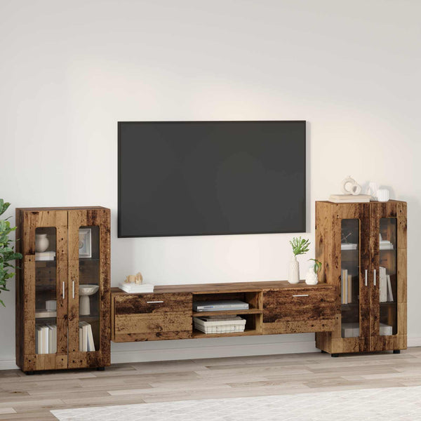TV-tasosetti FLORIN 3 kpl Vanha puu Tekninen puu