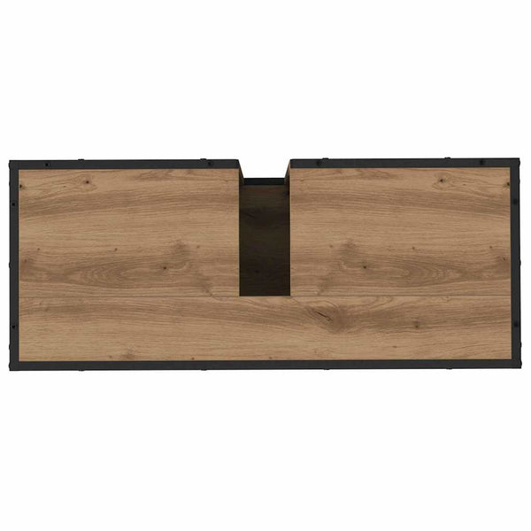 Kylpyhuonekalustesetti 2 kpl Artisan tammi 80 x 33 x 60 cm