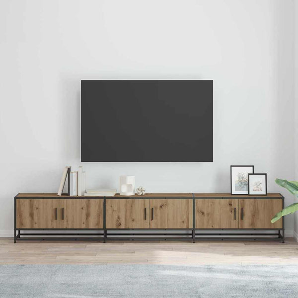 TV-yksiköt 240 x 35 x 41 cm Artisan tammi Tekninen puu