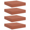Seinähylly 4 kpl Punainen 23 x 23,5 x 3,8 cm Tekninen puu