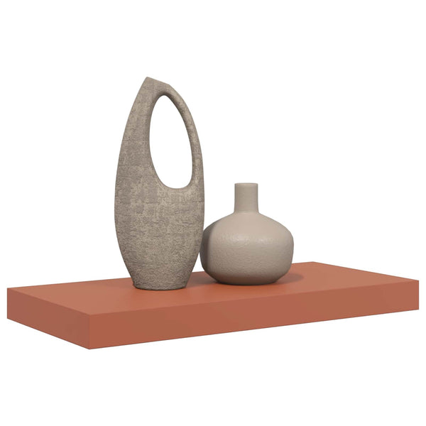 Seinähylly Seinäkiinnitettävä Punainen 50 x 23,5 x 3,8 cm