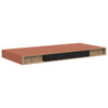 Seinähylly 2 kpl Punainen 50 x 23,5 x 3,8 cm Tekninen puu