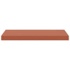 Seinähylly 2 kpl Punainen 60 x 23,5 x 3,8 cm Tekninen puu