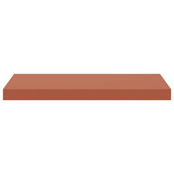 Seinähylly 4 kpl Punainen 60 x 23,5 x 3,8 cm Tekninen puu