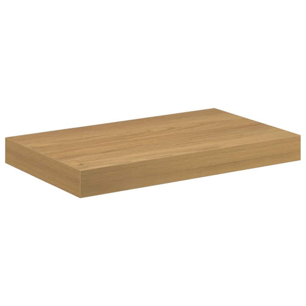 Seinähylly 4 kpl Ruskea 40 x 23,5 x 3,8 cm Tekninen puu
