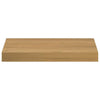 Seinähylly 4 kpl Ruskea 40 x 23,5 x 3,8 cm Tekninen puu