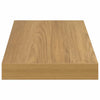 Seinähylly 4 kpl Ruskea 40 x 23,5 x 3,8 cm Tekninen puu