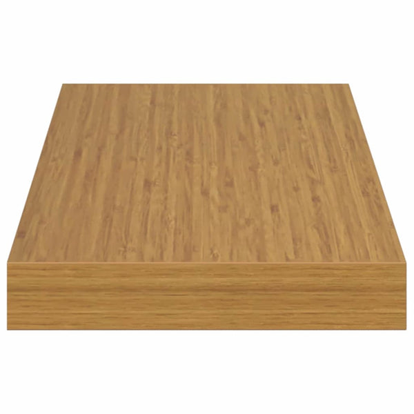 Seinähylly 2 kpl Beige 50 x 23,5 x 3,8 cm Tekninen puu