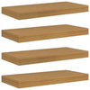 Seinähylly 4 kpl Beige 50 x 23,5 x 3,8 cm Tekninen puu