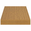Seinähylly 4 kpl Beige 50 x 23,5 x 3,8 cm Tekninen puu