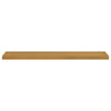 Seinähylly 2 kpl Beige 120 x 23,5 x 3,8 cm Tekninen puu