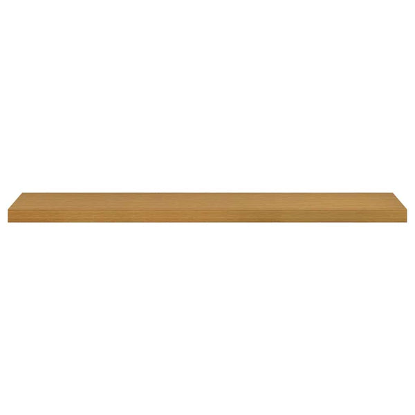 Seinähylly 4 kpl Beige 120 x 23,5 x 3,8 cm Tekninen puu