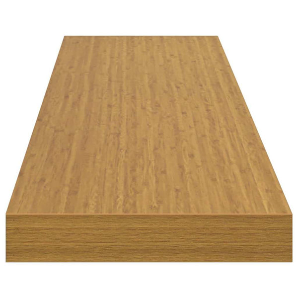 Seinähylly 4 kpl Beige 120 x 23,5 x 3,8 cm Tekninen puu