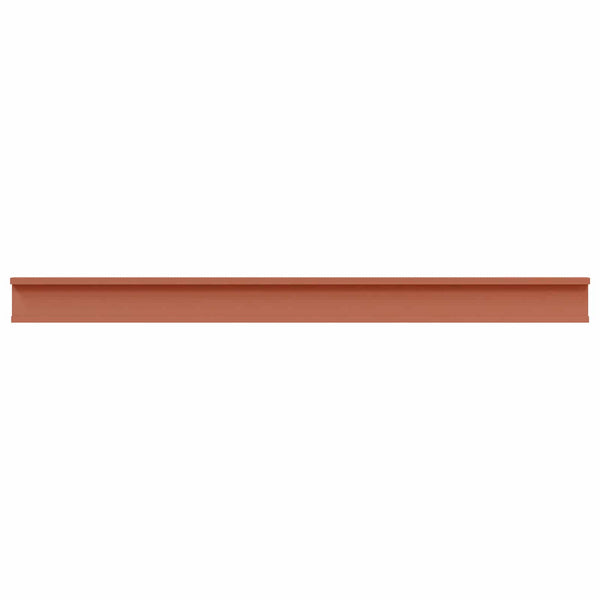 Seinähylly 2 kpl Punainen 115 x 9 x 3 cm Tekninen puu