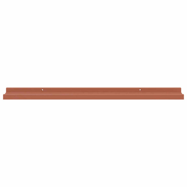 Seinähylly 4 kpl Punainen 80 x 9 x 3 cm Tekninen puu