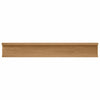 Seinähylly 2 kpl Ruskea 60 x 9 x 3 cm Tekninen puu