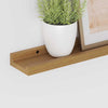 Seinähylly 2 kpl Beige 40 x 9 x 3 cm Tekninen puu