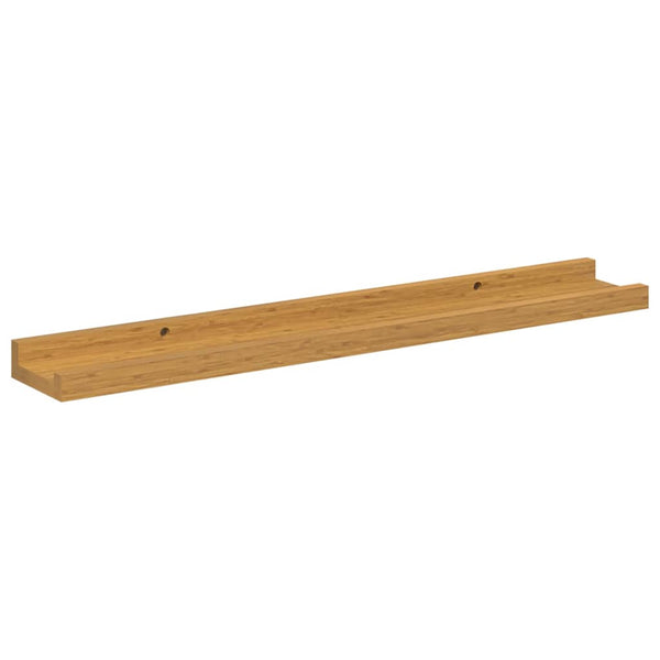 Seinähylly 2 kpl Beige 60 x 9 x 3 cm Tekninen puu