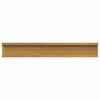 Seinähylly 4 kpl Beige 60 x 9 x 3 cm Tekninen puu