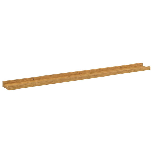 Seinähylly 4 kpl Beige 100 x 9 x 3 cm Tekninen puu
