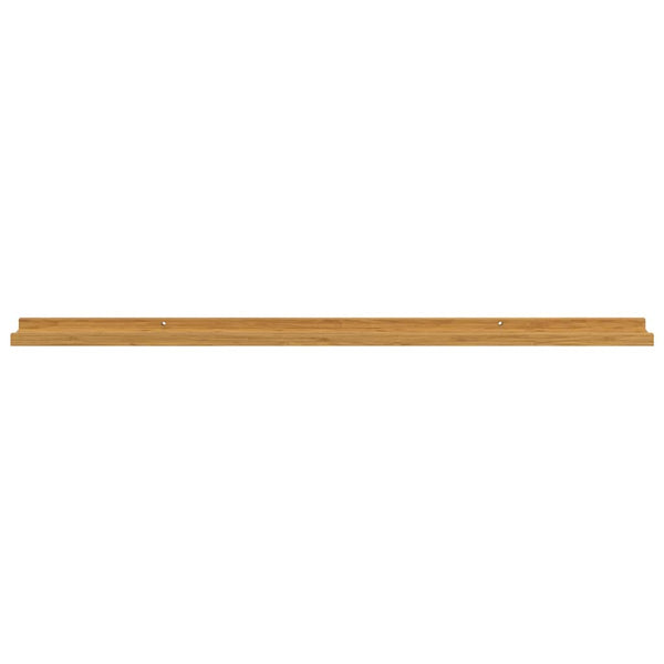 Seinähylly 4 kpl Beige 115 x 9 x 3 cm Tekninen puu