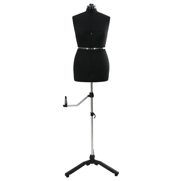Säädettävä mekko muoto naiselle Musta m Sametti