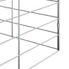 Kaniinihäkki Hopea 100 x 100 x 210 cm Galvanoitu teräs