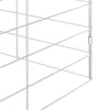 Kaniinihäkki Hopea 200 x 100 x 210 cm Galvanoitu teräs
