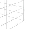 Kaniinihäkki Hopea 300 x 100 x 210 cm Galvanoitu teräs