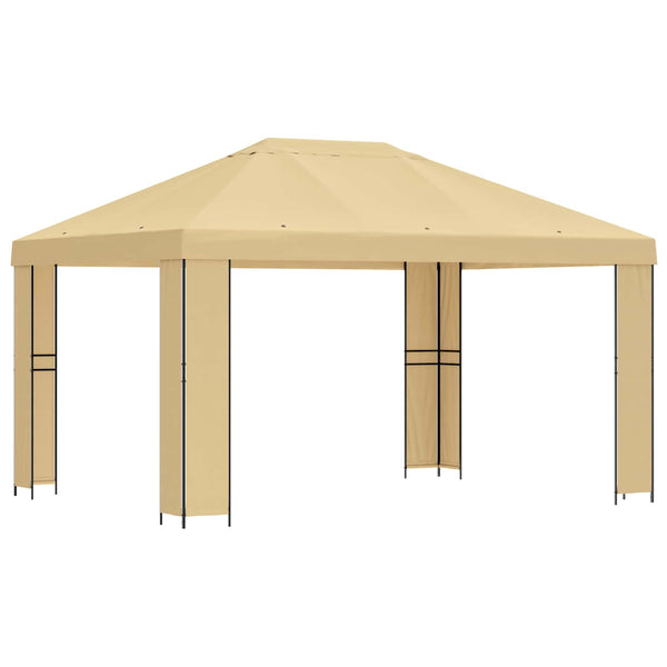 Huvimaja 4 × 3 m Kerma Polyesteri ja teräs 190 gsm