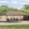 Gazebo-suojakansi 6 x 3 m Beige Polyesteri 190 gsm