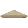 Gazebo-suojakansi 6 x 3 m Beige Polyesteri 190 gsm