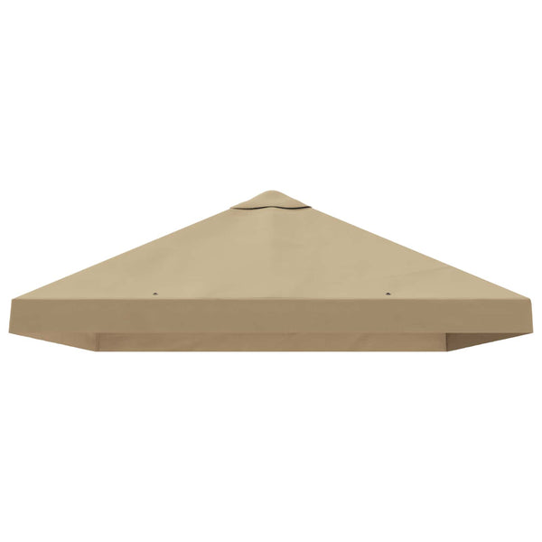 Gazebo-suojakansi 6 x 3 m Beige Polyesteri 190 gsm
