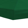Gazebo-suojakansi 6 x 3 m Vihreä Polyesteri 190 gsm