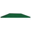 Gazebo-suojakansi 6 x 3 m Vihreä Polyesteri 190 gsm