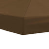 Gazebo-suojakansi 6 x 3 m Taupe Polyesteri 190 gsm