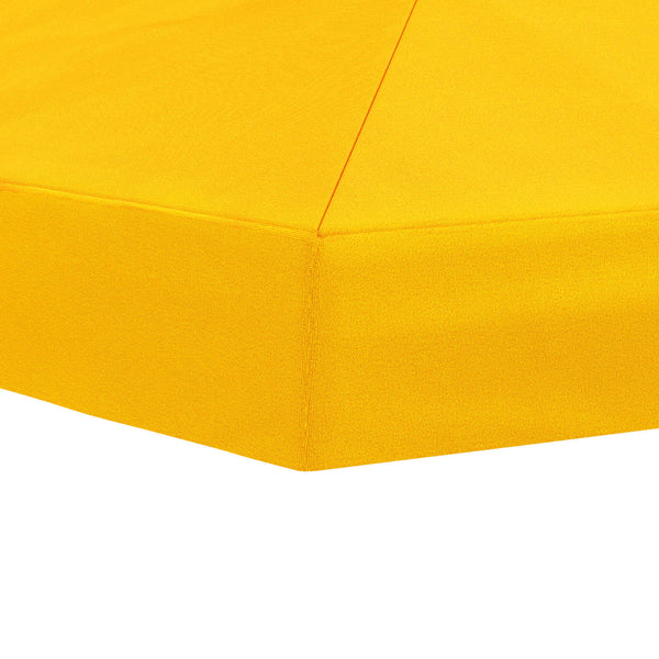 Gazebo-suojakansi 6 x 3 m Keltainen Polyesteri 190 gsm