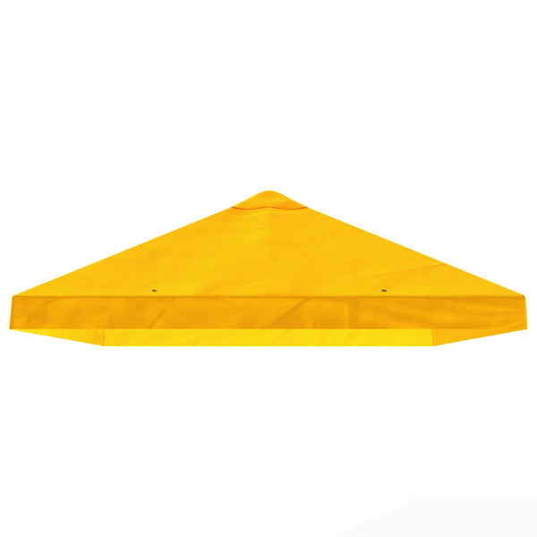 Gazebo-suojakansi 6 x 3 m Keltainen Polyesteri 190 gsm