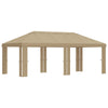 Gazebo-kansio 6 x 3 m Beige Polyesteri 190 gsm
