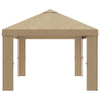 Gazebo-kansio 6 x 3 m Beige Polyesteri 190 gsm