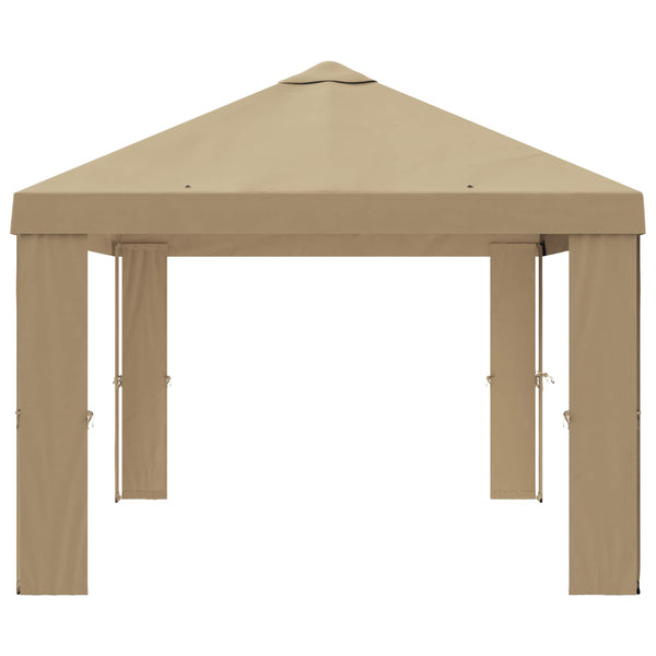 Gazebo-kansio 6 x 3 m Beige Polyesteri 190 gsm