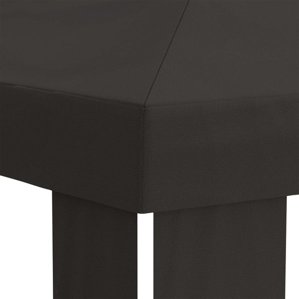 Gazebo-kansio 6 x 3 m Antrasiitti Polyesteri 190 gsm