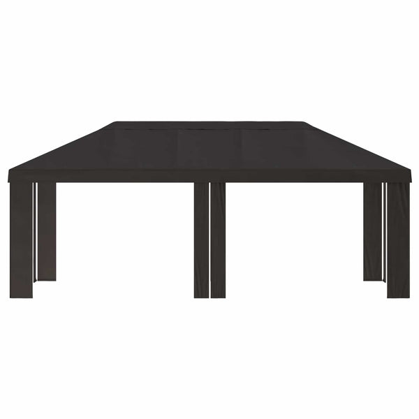 Gazebo-kansio 6 x 3 m Antrasiitti Polyesteri 190 gsm