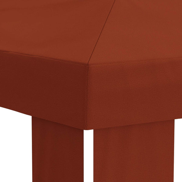 Gazebo-kansio 6 x 3 m Terrakotta Polyesteri 190 gsm