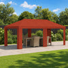 Gazebo-kansio 6 x 3 m Terrakotta Polyesteri 190 gsm