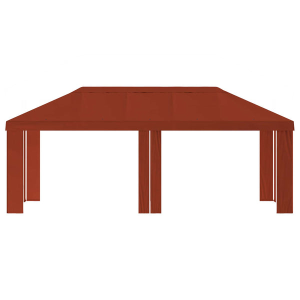 Gazebo-kansio 6 x 3 m Terrakotta Polyesteri 190 gsm