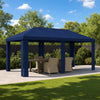 Gazebo-kansio 6 x 3 m Sininen Polyesteri 190 gsm