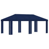 Gazebo-kansio 6 x 3 m Sininen Polyesteri 190 gsm